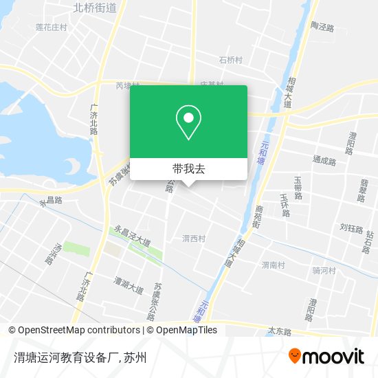 渭塘运河教育设备厂地图