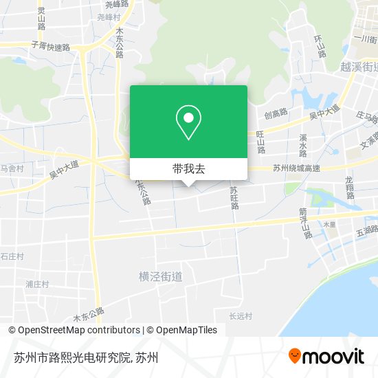 苏州市路熙光电研究院地图