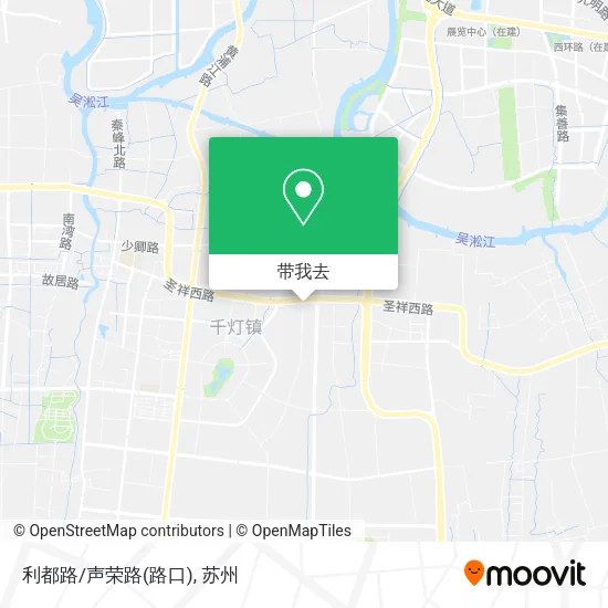利都路/声荣路(路口)地图