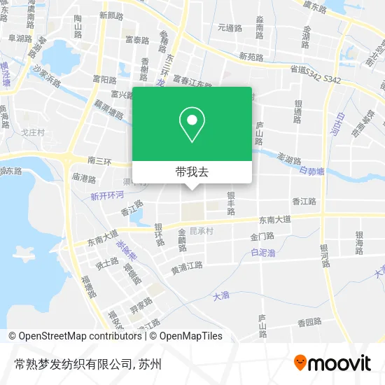常熟梦发纺织有限公司地图