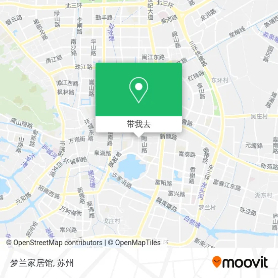 梦兰家居馆地图