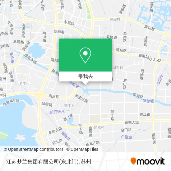江苏梦兰集团有限公司(东北门)地图