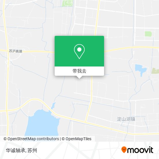 华诚轴承地图
