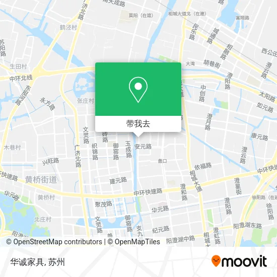 华诚家具地图