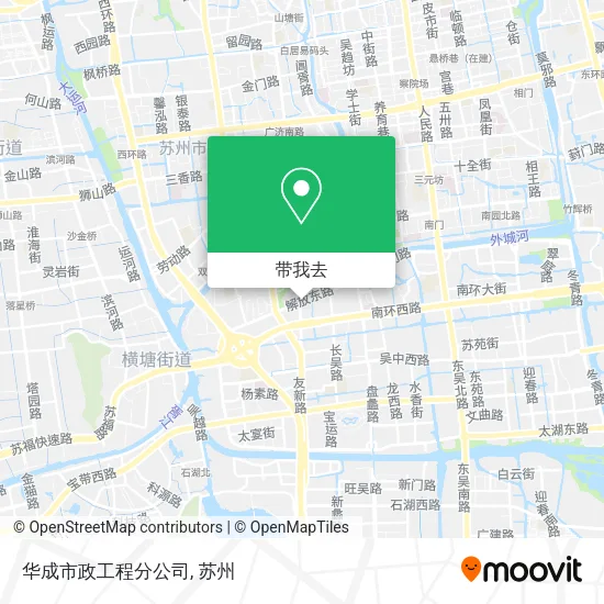 华成市政工程分公司地图