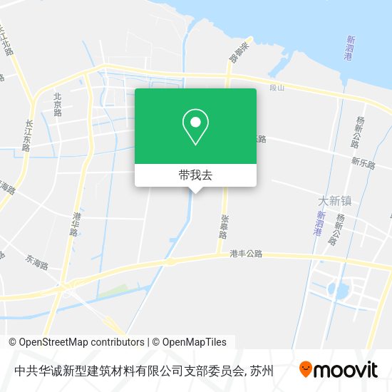 中共华诚新型建筑材料有限公司支部委员会地图