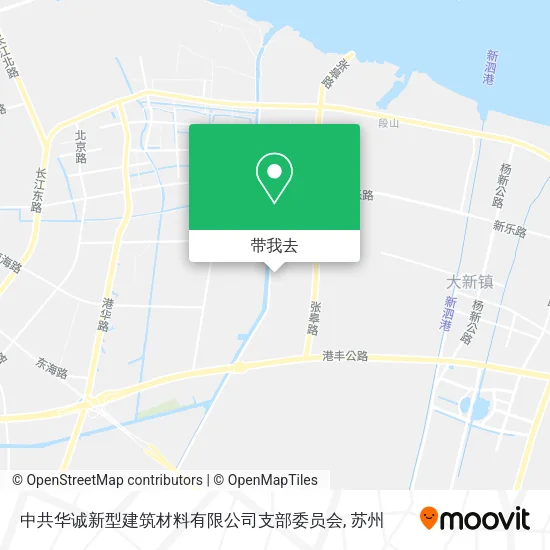 中共华诚新型建筑材料有限公司支部委员会地图
