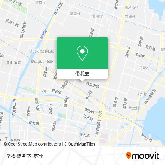 常楼警务室地图