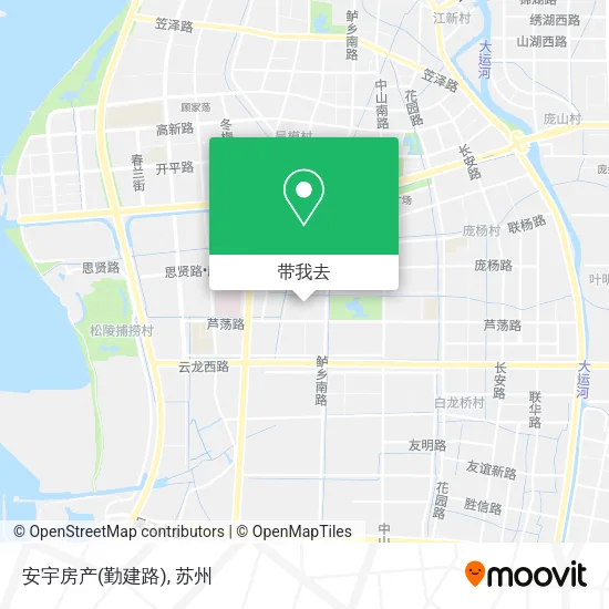 安宇房产(勤建路)地图