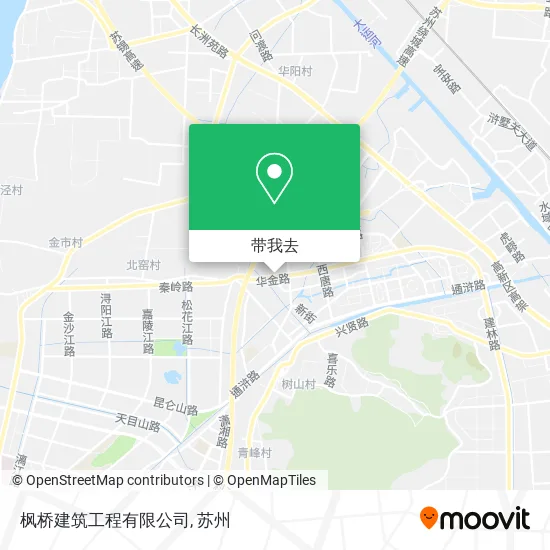 枫桥建筑工程有限公司地图