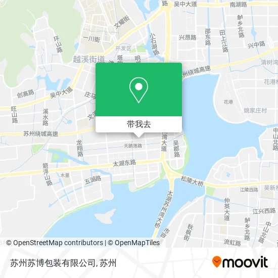 苏州苏博包装有限公司地图