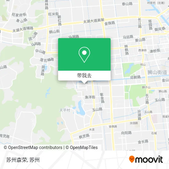 苏州森荣地图