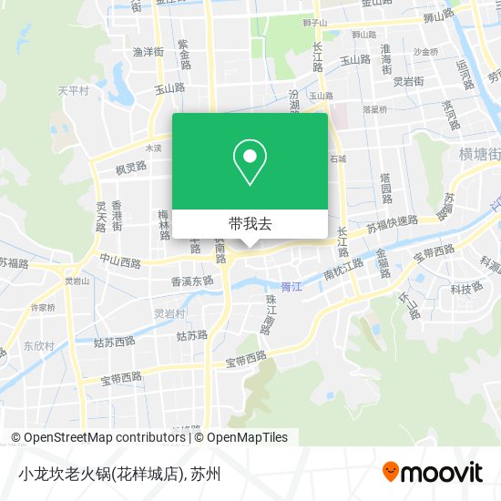 小龙坎老火锅(花样城店)地图