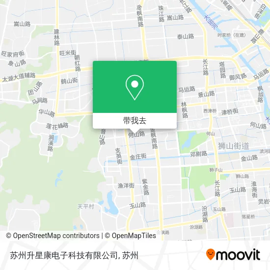 苏州升星康电子科技有限公司地图