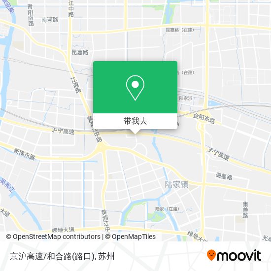 京沪高速/和合路(路口)地图