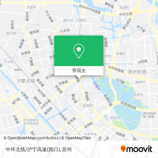 中环北线/沪宁高速(路口)地图