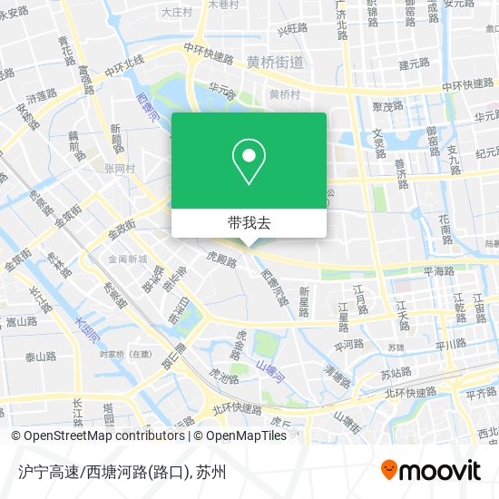 沪宁高速/西塘河路(路口)地图