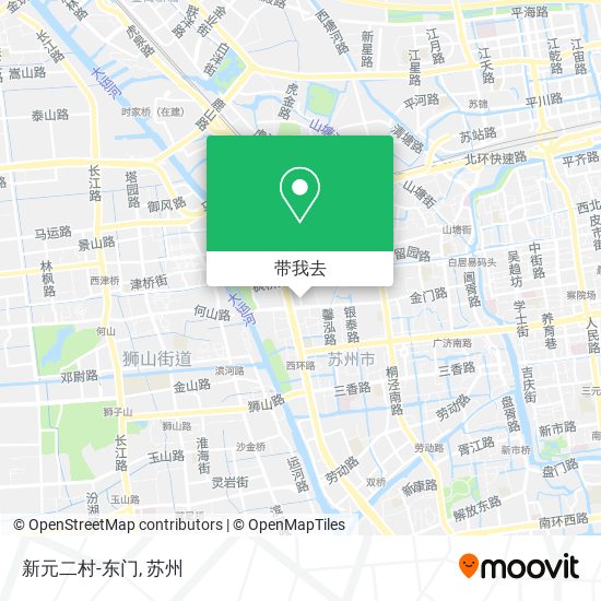 新元二村-东门地图