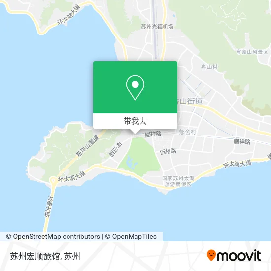 苏州宏顺旅馆地图