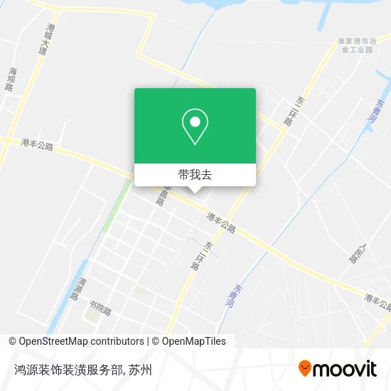 鸿源装饰装潢服务部地图