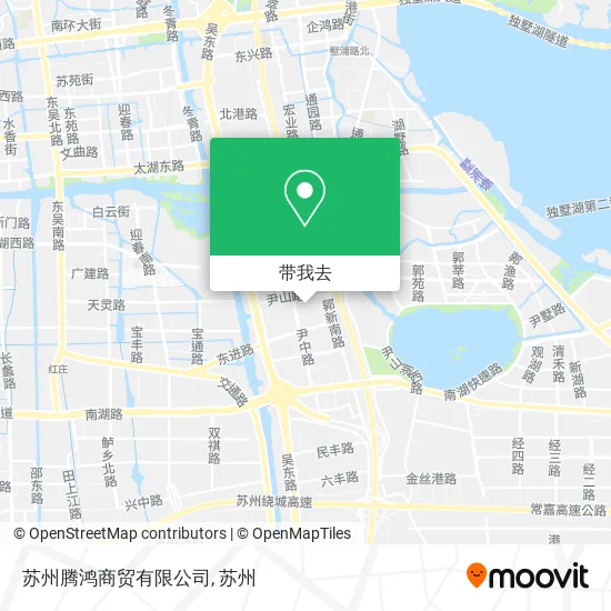 苏州腾鸿商贸有限公司地图