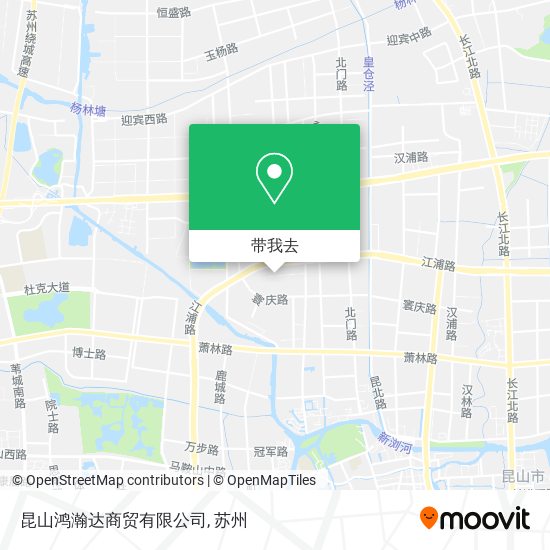 昆山鸿瀚达商贸有限公司地图