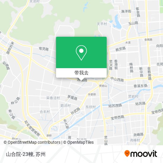 山合院-23幢地图