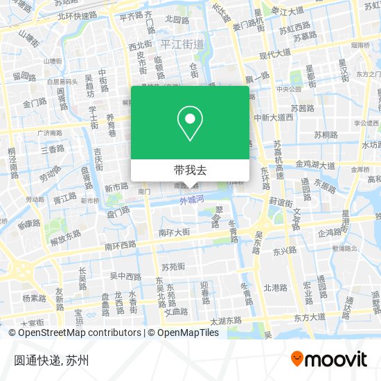 圆通快递地图