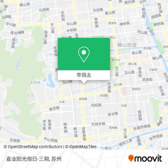 嘉业阳光假日-三期地图