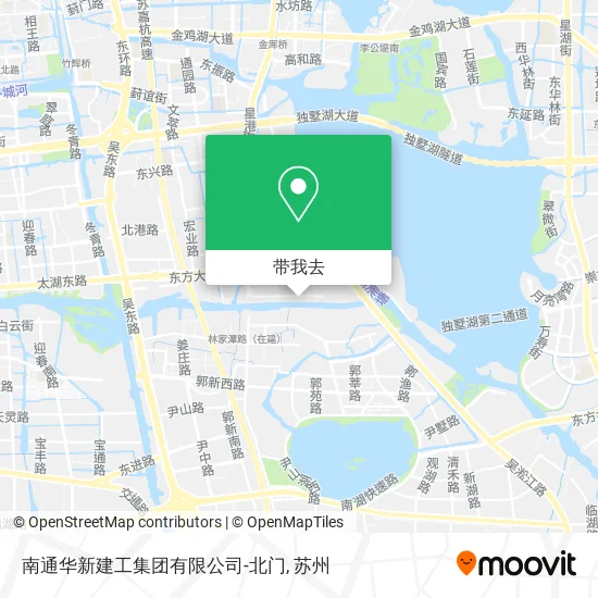 南通华新建工集团有限公司-北门地图