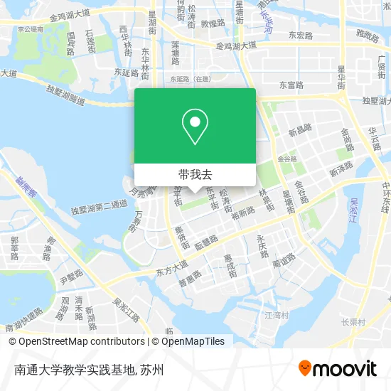 南通大学教学实践基地地图