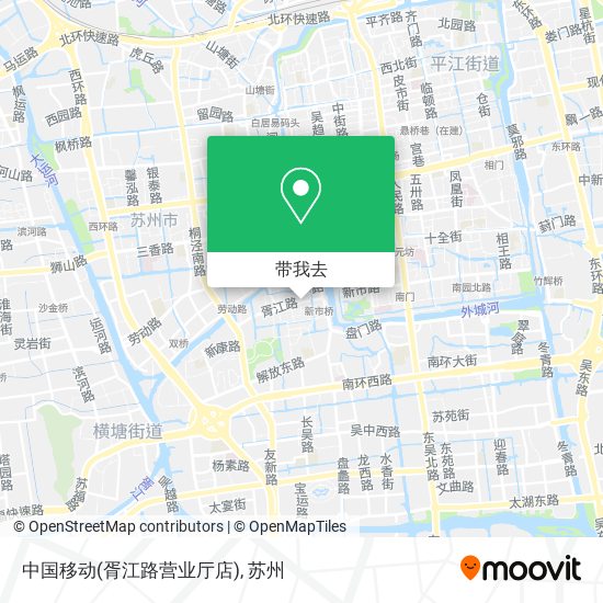 中国移动(胥江路营业厅店)地图