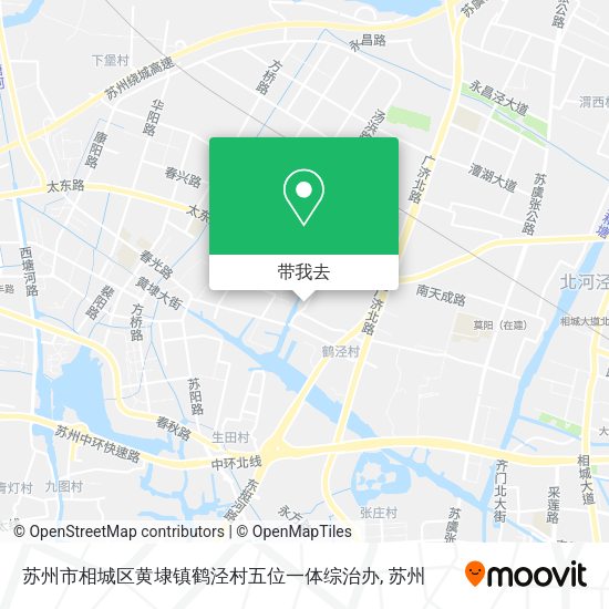 苏州市相城区黄埭镇鹤泾村五位一体综治办地图