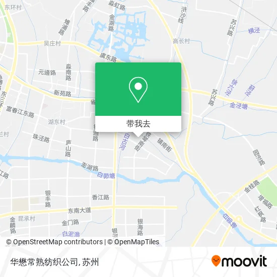 华懋常熟纺织公司地图
