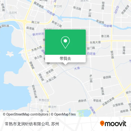 常熟市龙润针纺有限公司地图