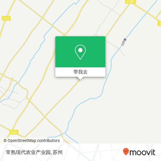 常熟现代农业产业园地图