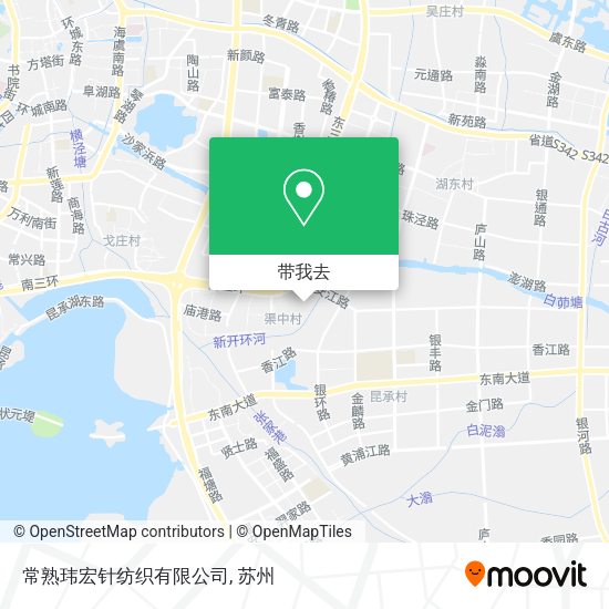 常熟玮宏针纺织有限公司地图