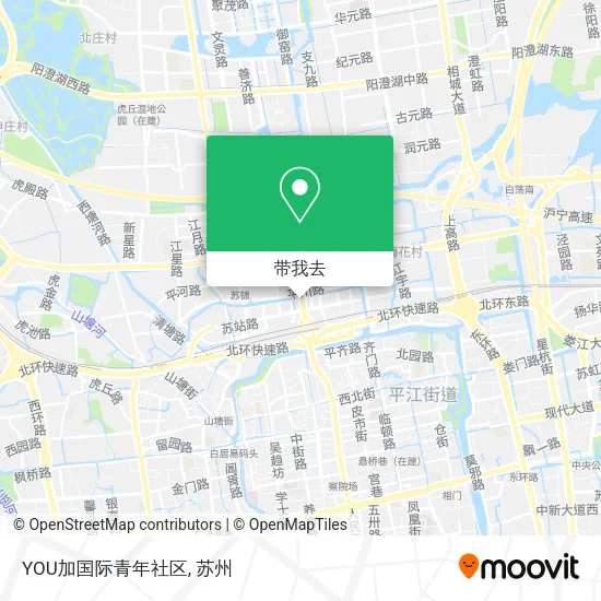 YOU加国际青年社区地图