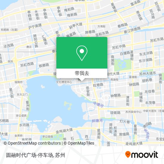 圆融时代广场-停车场地图