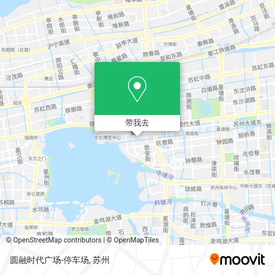 圆融时代广场-停车场地图