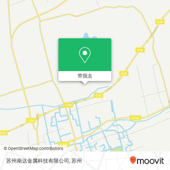 苏州南达金属科技有限公司地图