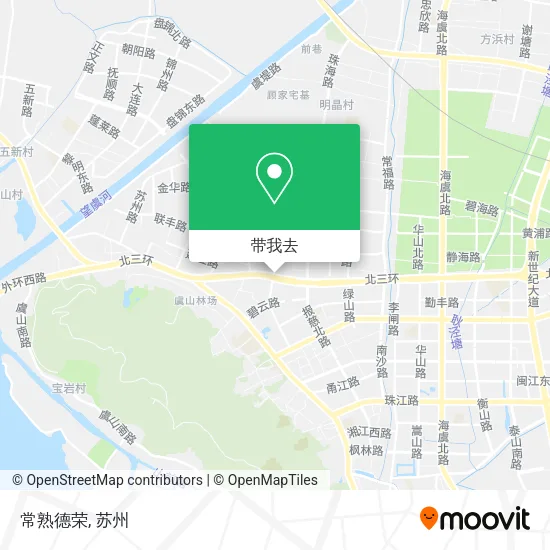 常熟德荣地图