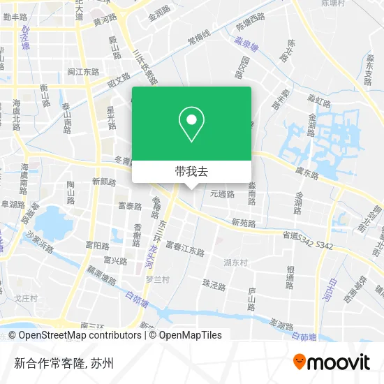 新合作常客隆地图
