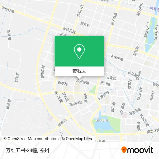 万红五村-24幢地图