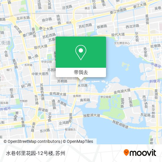 水巷邻里花园-12号楼地图