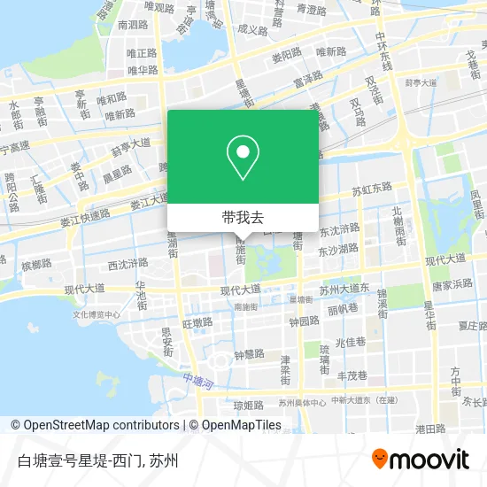 白塘壹号星堤-西门地图