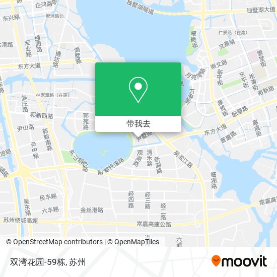 双湾花园-59栋地图