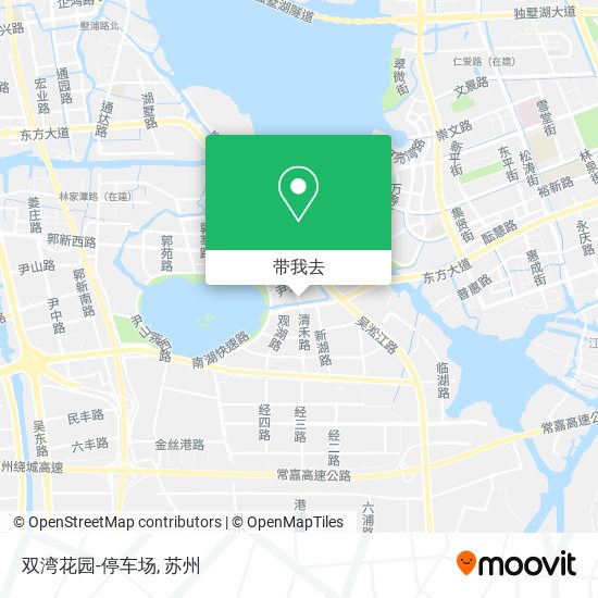 双湾花园-停车场地图