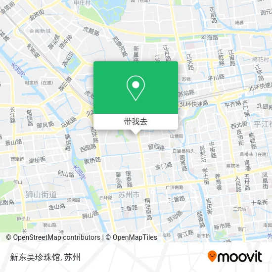 新东吴珍珠馆地图