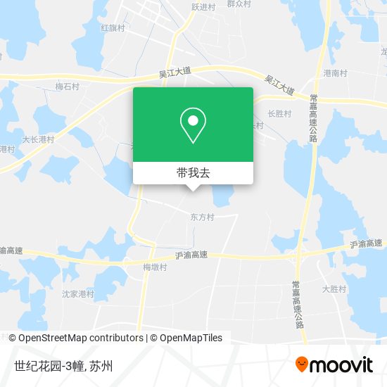 世纪花园-3幢地图